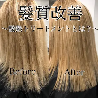 ロング 🪞透明感カラー🫧 縮毛矯正🥇かずきのヘアスタイル
