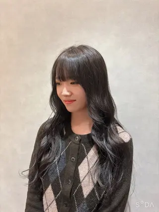 ロング 空閑 永知のヘアスタイル