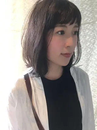 ミディアム ヒラヤマ ユウスケのヘアスタイル