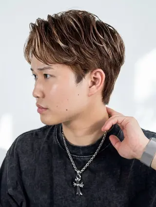 メンズ 弘中 友貴のヘアスタイル