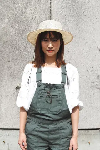 セミロング さの あやねのヘアスタイル