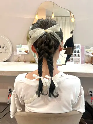 セミロング Mila misakiのヘアスタイル