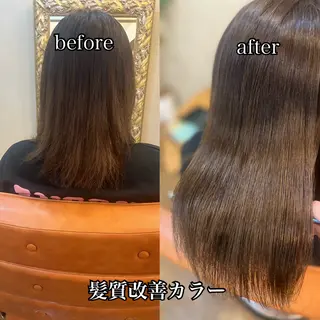 ロング ⚪️髪質改善 縮毛 店長 コウ⚪️のヘアスタイル