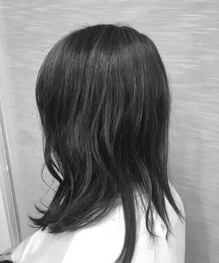 セミロング 近藤 大介のヘアスタイル