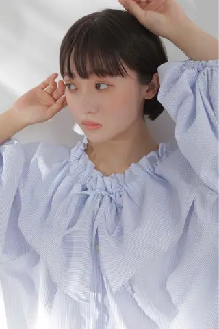 ショート しもかわ かほのヘアスタイル