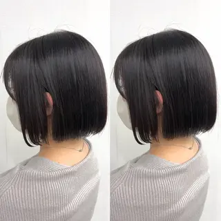 ショート 透明感カラー🪿🤍 顔まわりカットのヘアスタイル