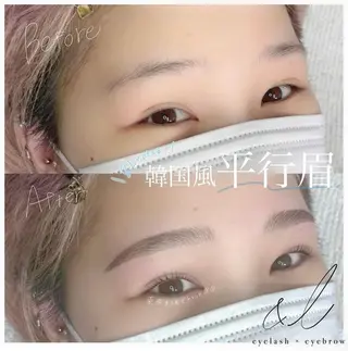 マツエク・マツパ アイブロウ prima梅田店 研修店舗のマツエク・マツパデザイン