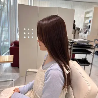 ロング カラー 三谷 玲雄のヘアスタイル