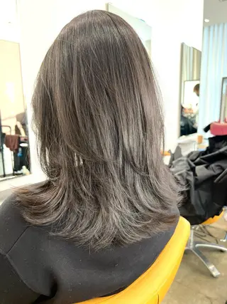 ミディアム カラー パーマ ヘアアレンジ 🌈インナーカラー ‘ショウマ’🌈のヘアスタイル