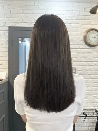 ロング hum立川 水野由香のヘアスタイル