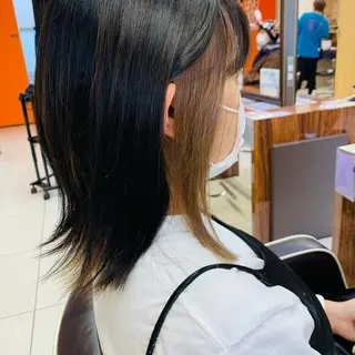 ミディアム カラー EARTH kazu🐰のヘアスタイル