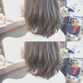 ミディアム カラー 🟦髪質改善6年 💊YAMAMOTOのヘアスタイル
