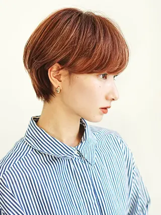 ショート 門崎未依/レイヤー/ メンズカット🪿🌼のヘアスタイル