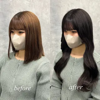 ロング カラー エクステ&"盛れる" 艶髪✨SYURIのヘアスタイル