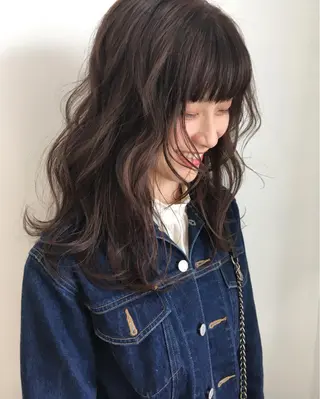 カラー 坂上 岳のヘアスタイル