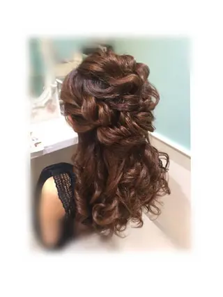 ヘアアレンジ toyota umiのヘアスタイル