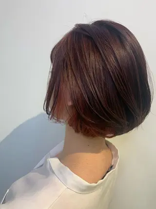 ショート 極艶透明感カラー🐰 髪質改善/出雲つぐみのヘアスタイル