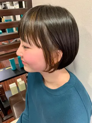カラー ママ美容師 ＊ヒマワリのヘアスタイル