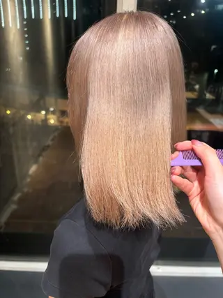 カラー 透明感カラー/ 矯正/まな⭐️のヘアスタイル