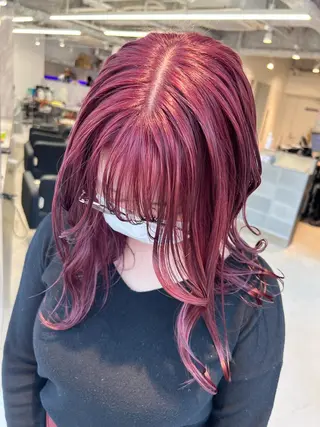 ミディアム 🏅EIGHT難波/ 【店長】タモツのヘアスタイル