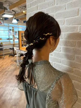 ロング ヘアアレンジ Topstylist YUKIのヘアスタイル