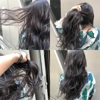 セミロング 韓国ヘア 店長NEGIのヘアスタイル