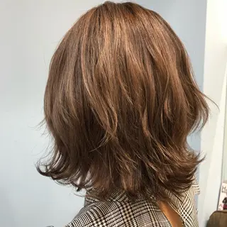 ショート カラー うる艶カラー 🫶🏼💭mikaのヘアスタイル