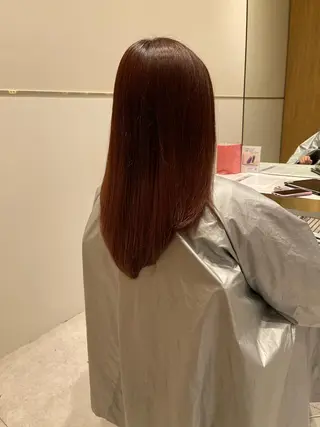 セミロング ⛄️艶カラー／ レイヤー⛄️和也のヘアスタイル