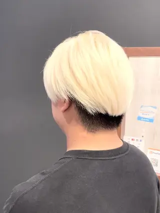 ショート メンズ 市川 澪のヘアスタイル