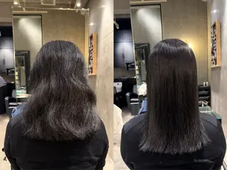 セミロング パーマ ✨表参道/髪質改善 /柏原遼斗✨のヘアスタイル