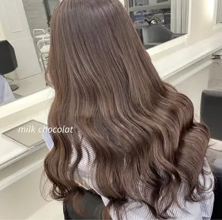 ロング カラー Parve Mix /頓宮 稚愛🤍のヘアスタイル