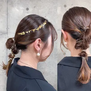 ヘアアレンジ 坂本 沙也加のヘアスタイル