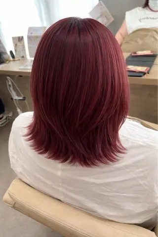 ミディアム 兼古 望羽のヘアスタイル