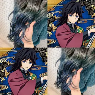 ロング カラー ヘアアレンジ 韓国hair🦋 Nanaのヘアスタイル