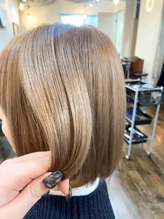 ショート Lamana所属・透明感カラー/ 加瀬たまものヘアスタイル