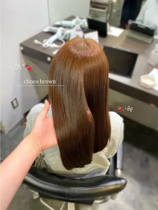 カラー 瀬田/韓国レイヤー/ トレンドヘア石田亜弥のヘアスタイル