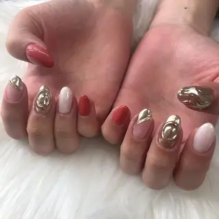 ネイル 西岡 杏のネイルデザイン