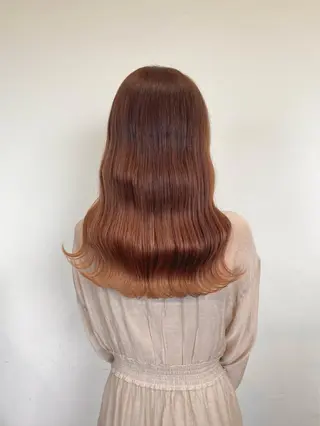 ロング 梅山 美侑のヘアスタイル