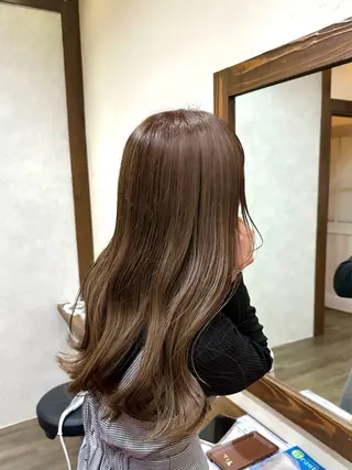 カラー Salon de QualiaRUNAのヘアスタイル