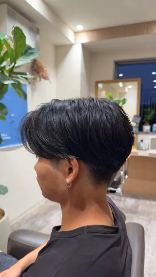 パーマ メンズ 【メンズパーマ】比嘉 啓人のヘアスタイル