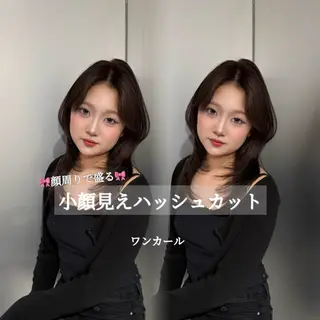 ミディアム エクステ/髪質改善 HARUKA🎀のヘアスタイル