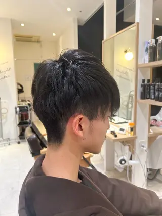 メンズ 透明感カラー☁️岩永 侑奈のヘアスタイル