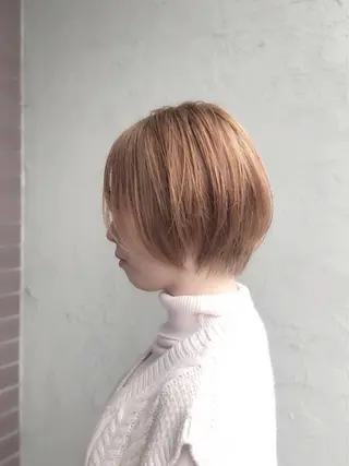 ショート 菊池 幹のヘアスタイル
