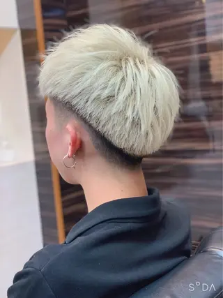 ショート カラー ヘアアレンジ メンズ 【店長】小山 泰生のヘアスタイル