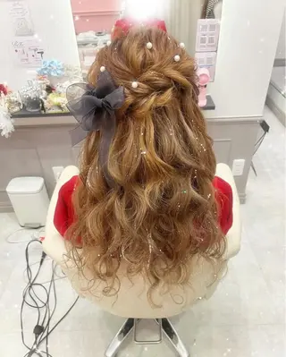 ヘアアレンジ lien eriiのヘアスタイル