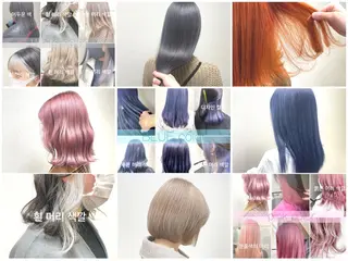 ミディアム カラー パーマ ヘアアレンジ メンズ キッズ ネイル マツエク・マツパ 切りっぱなしヘアボブ ミディアムヘアRYOのヘアスタイル