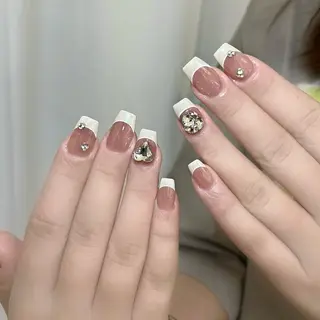 ネイル By moonネイル 🌷ワンホン/韓国風のネイルデザイン