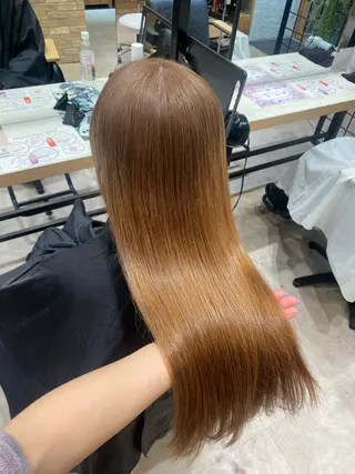 ロング 🌸cocomi🌸 透明感カラー🩶パリのヘアスタイル