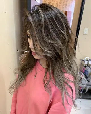 ロング カラー EARTH石巻店 尾形  裕のヘアスタイル
