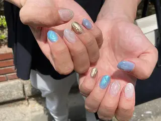 ショート ネイル ✴︎ Delightのネイルデザイン